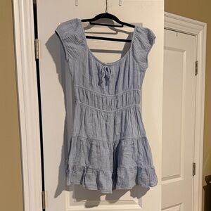 Altar'd State Light Blue Mini Dress